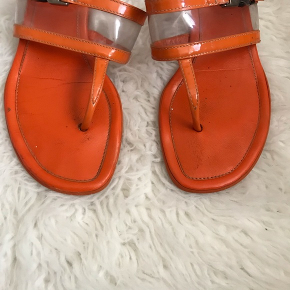 Prada Orange Sandals - Picture 2 of 8